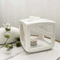 Modern Cube Wax Melt Burner + FREE Meltable
