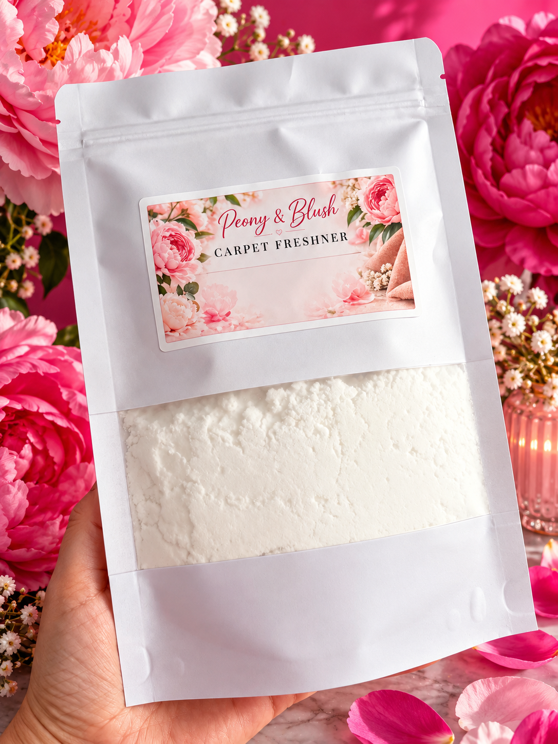Peony Blush Carpet Powder