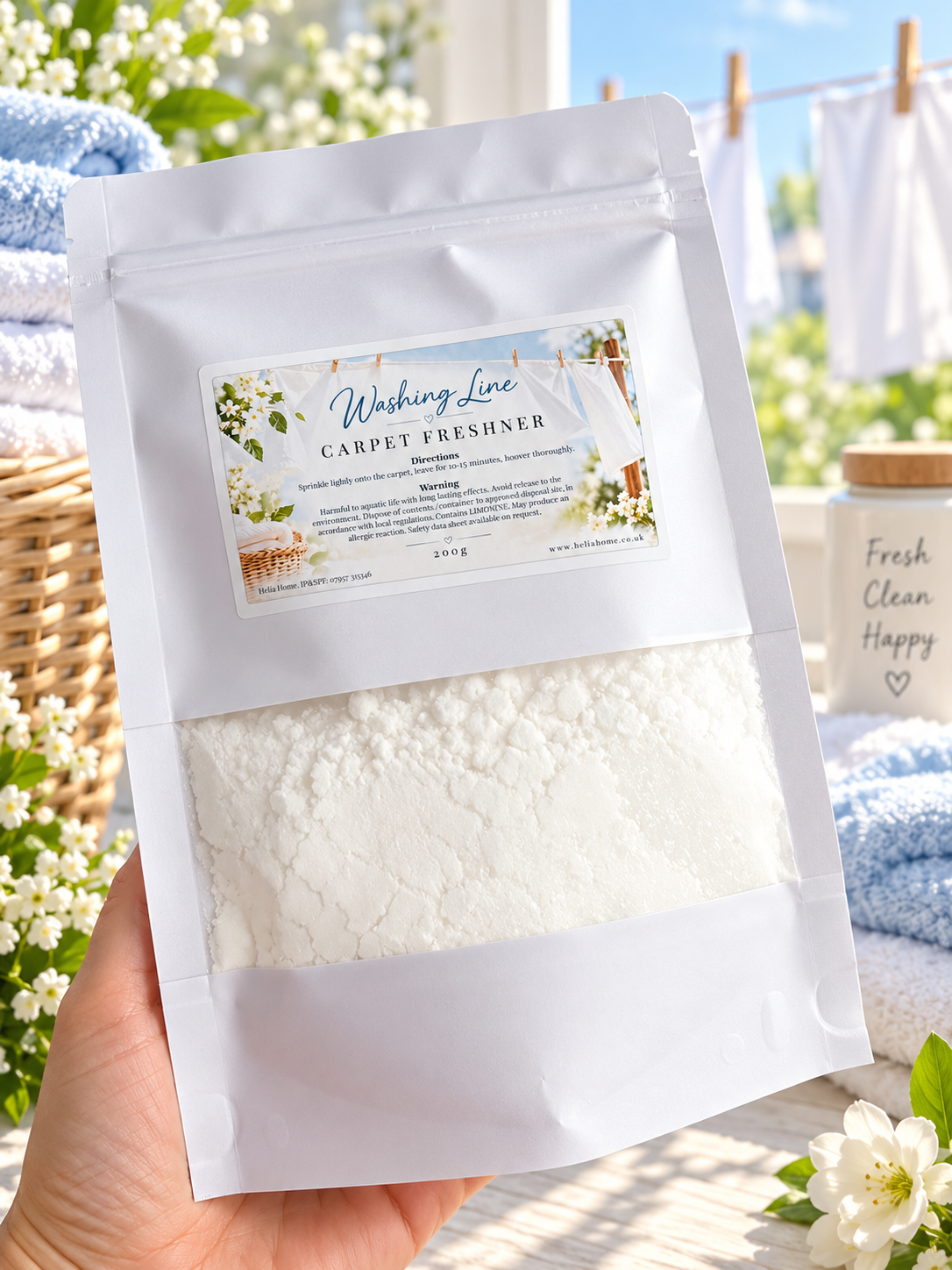 Washing Line Carpet Powder