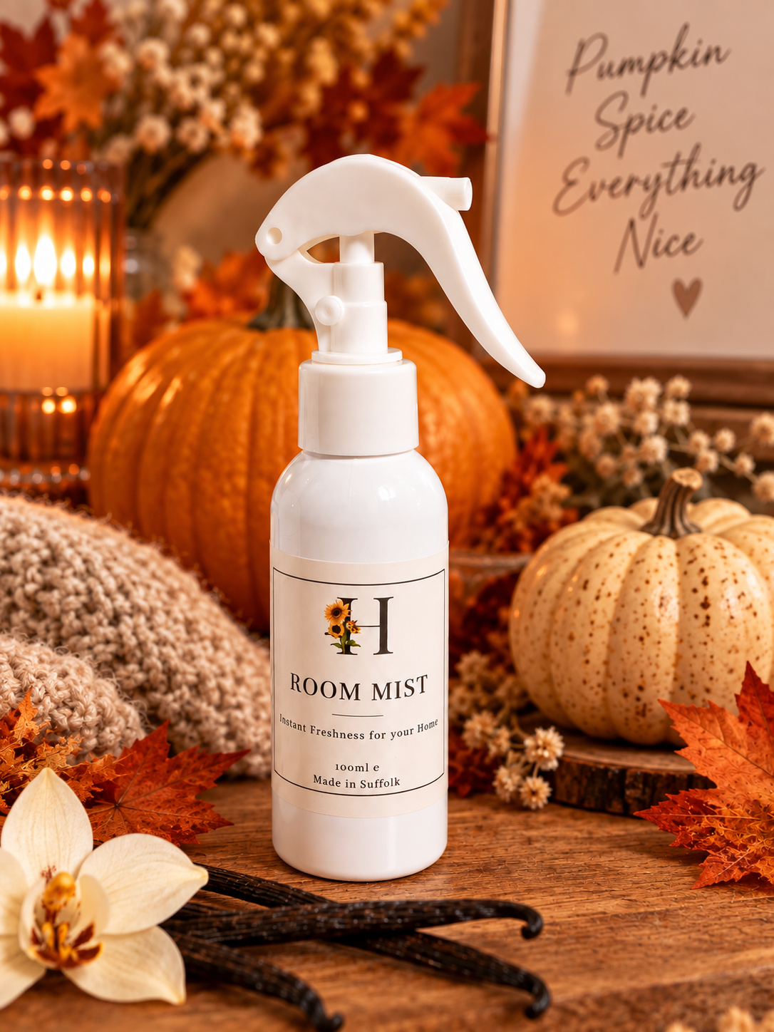 Vanilla Pumpkin Room Mist
